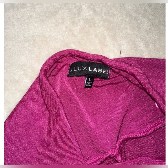 JLUXLABEL Magenta Midi Skirt Set - Picture 4 of 5